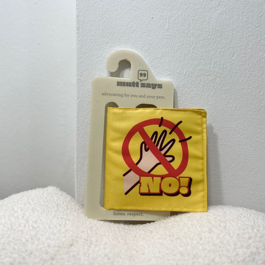 [NO!] leash sleeve
