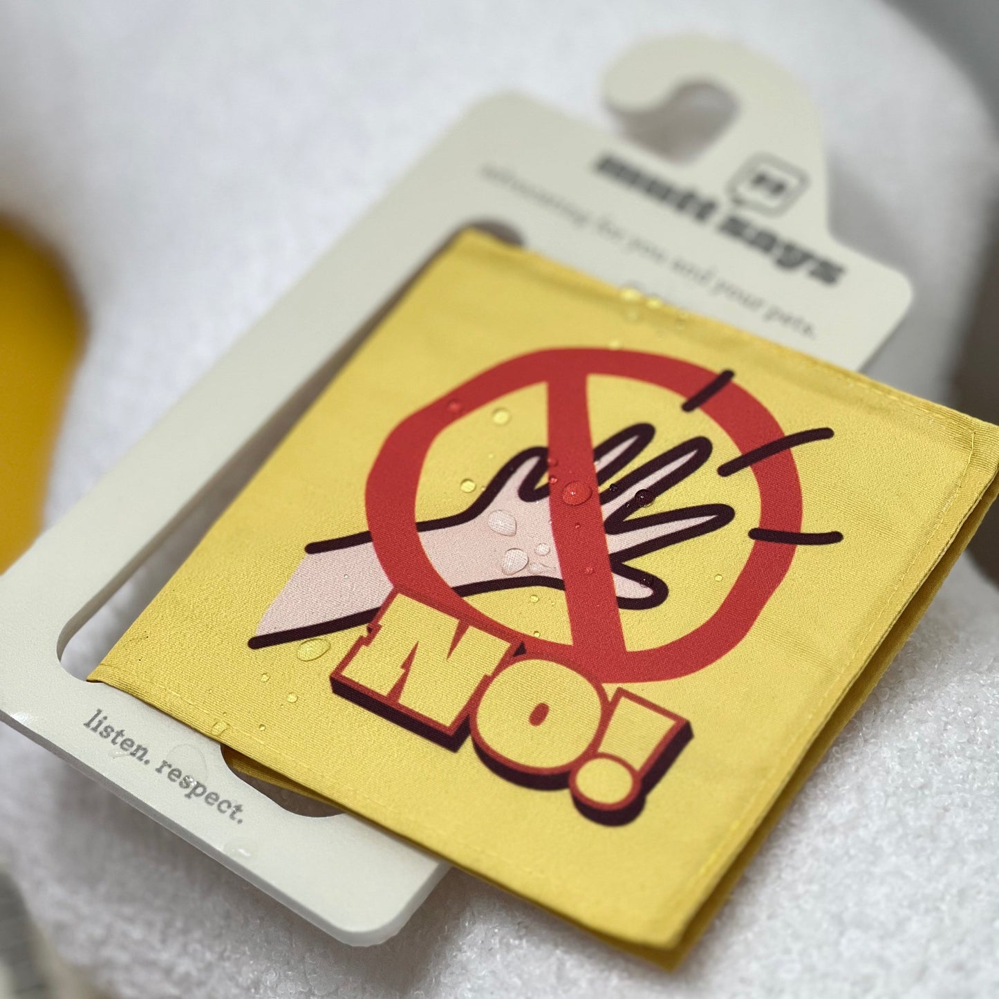 [NO!] leash sleeve
