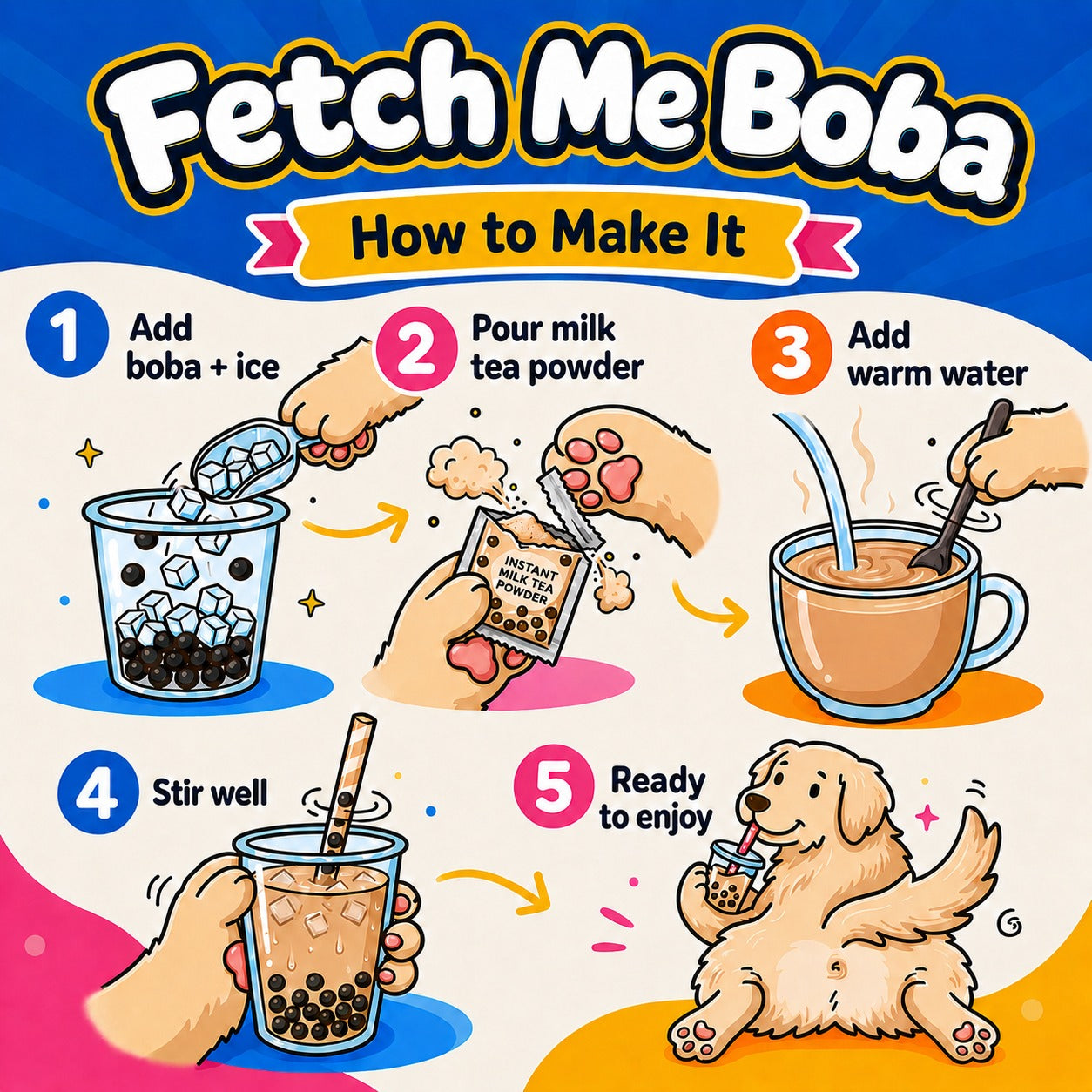 Fetch Me Boba! [Fetch Me Later x Mutt Store]