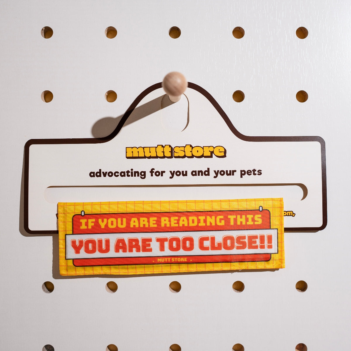 [If you are reading this, you are too close!!] leash sleeve
